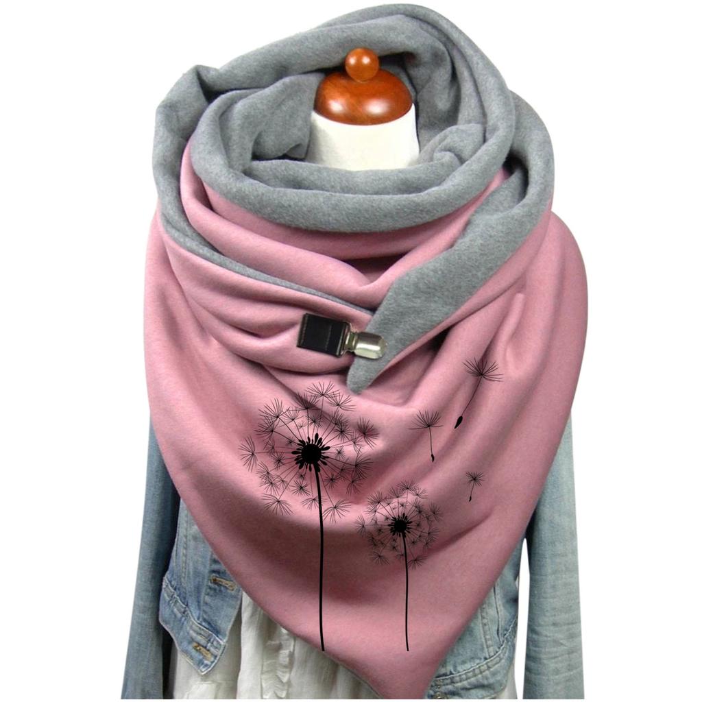 1 шт., женский шарф с принтом, модный женский многоцелевой платок в стиле ретро, ​​шарф