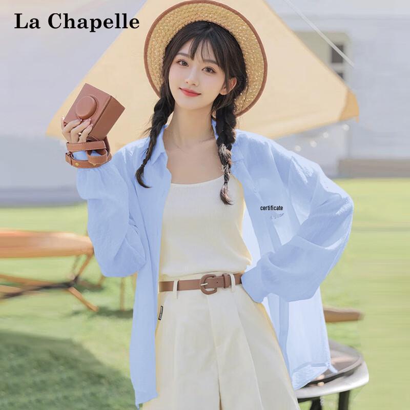 La Chapelle Women's Loose Fit Sun Protection Long Sleeve Shirt