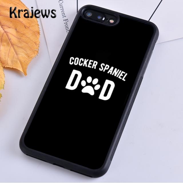 Cartoon Cocker Spaniel Phone Case Cover For iPhone 17 Air 16 15 14 plus 12 13 pro max coque Shell Fundas