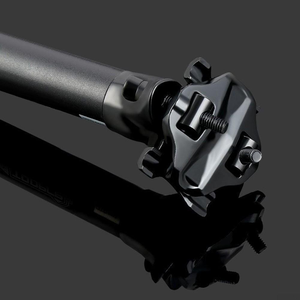 Подседельный штырь велосипеда из алюминиевого сплава, черный, легкий, пескоструйная обработка