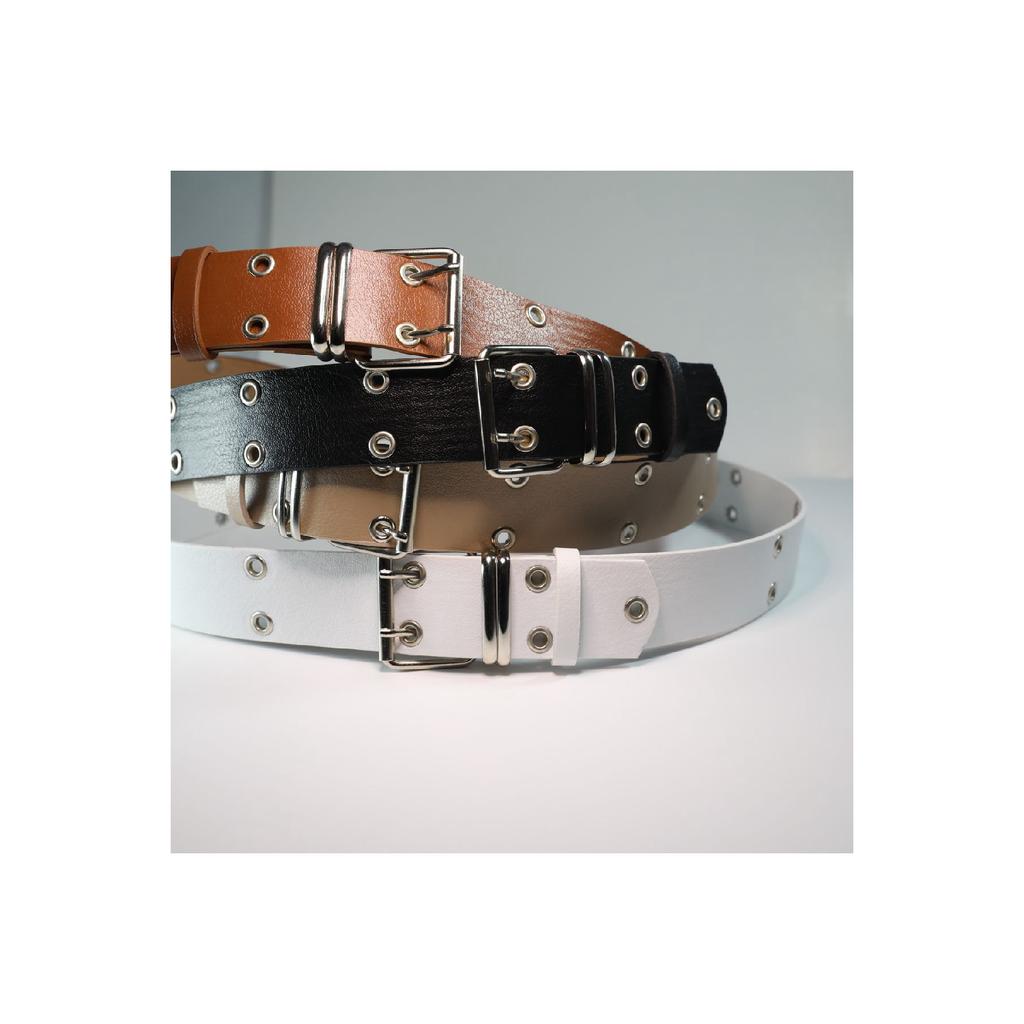 Детальный женский ремень с люверсами, брючный ремень, куртка, готический ремень без цепочки