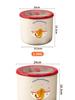 Moisture-Proof Cat & Dog Food Storage Bucket - Food-Grade, Sealed Container for Grain, Rice & Pet Food.