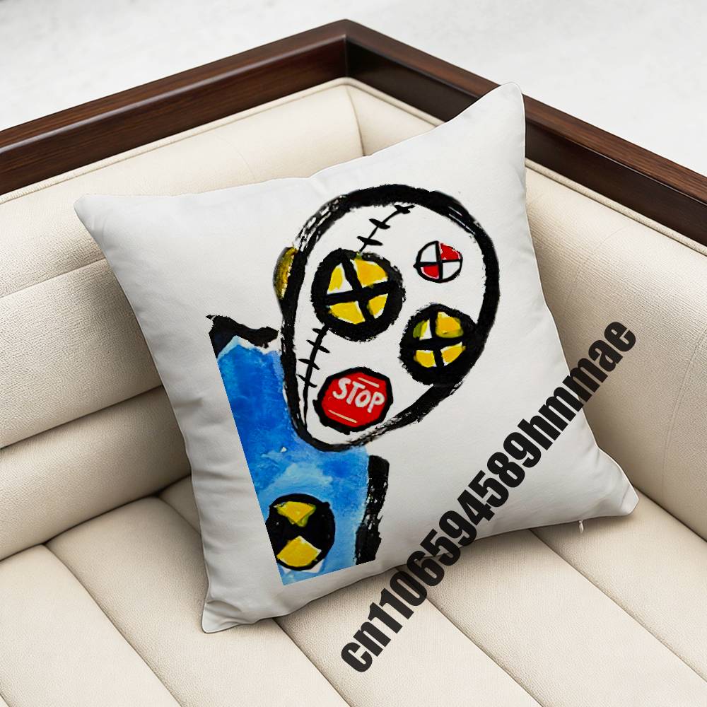 For A-A$Ap Rocky Dont Be Dumb A-Asap Throw Pillow Case Sham 45X45Cm 40X40Cm Square Car Pillowcase Pad Cushion Cover