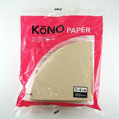 Бумага Kono 100 Коричневая (Стиль Конохи) 4-местный рулон, коричневый, простыни, MD-45