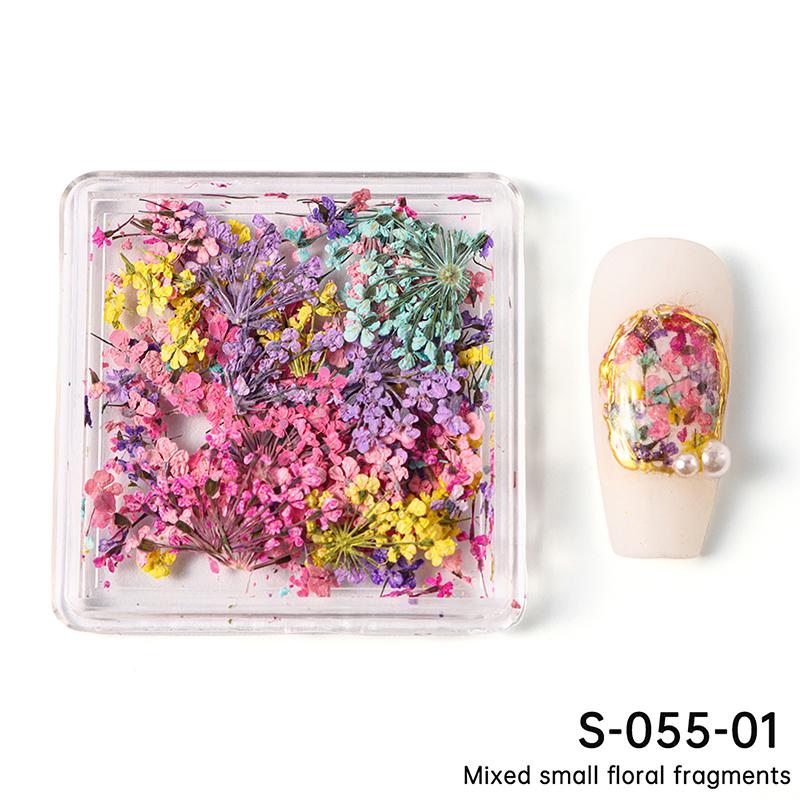 Нейл-арт DIY украшения в японском стиле гель сухоцвет для ногтей арт ювелирные изделия шармы цветок салон красоты украшение