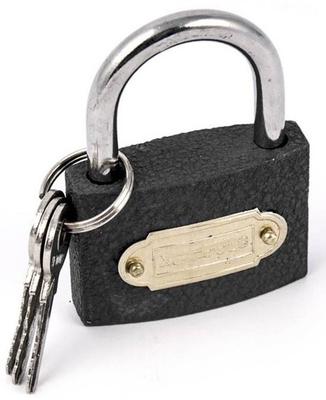 Cast Iron Padlock 75mm A Gray