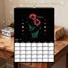 2026 Dark Forest Calendar, Lunar Calendar Colorful Waterink Wall Calendars Wheel Gifts With 12 Original Illustrations for Home and Office Decoration