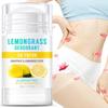 Lemongrass Deodorant Stick- Provides Long-lasting Odor and Wetness Protection, Moisturizing and Soothing the Skin - Suitable for Women,40g