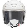 Marushin Jet Motorcycle Pearl One Size Fits Most M-380 Helmet, White, (57-60cm)