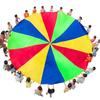 2-6 meter Rainbow Umbrella Outdoor Children's Game with Perception Training Equipment Parachute Activity Toys Parent Child
