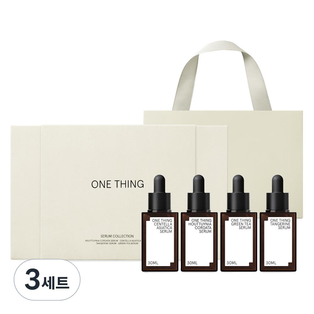 ONE THING Serum 4-piece Gift Set + Shopping Bag, 3 Sets