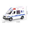 Инерционная игрушечная машина, пожарная машина, модель автомобиля скорой помощи, батарея не требуется, открывающаяся дверь, устойчивая к падению, гладкая поверхность, движение по инерции