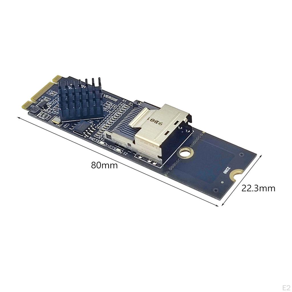 -Быстрая карта-адаптер M.2 NVMe - SFF 8087 SATA для And