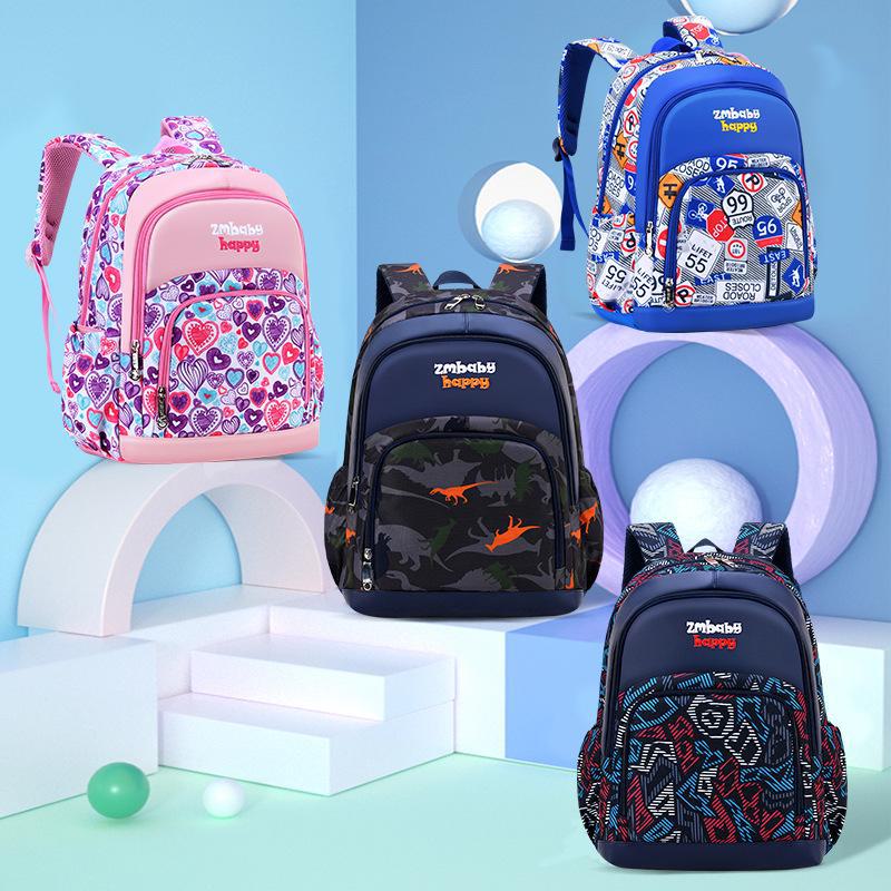 Школьные ранцы с корейским мультяшным принтом Sesame Baby для 1-6 классов - милые детские рюкзаки для мальчиков и девочек