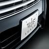 Carmate LUXIS Car License Plate Black LS366 (Luxis) Base, Front,