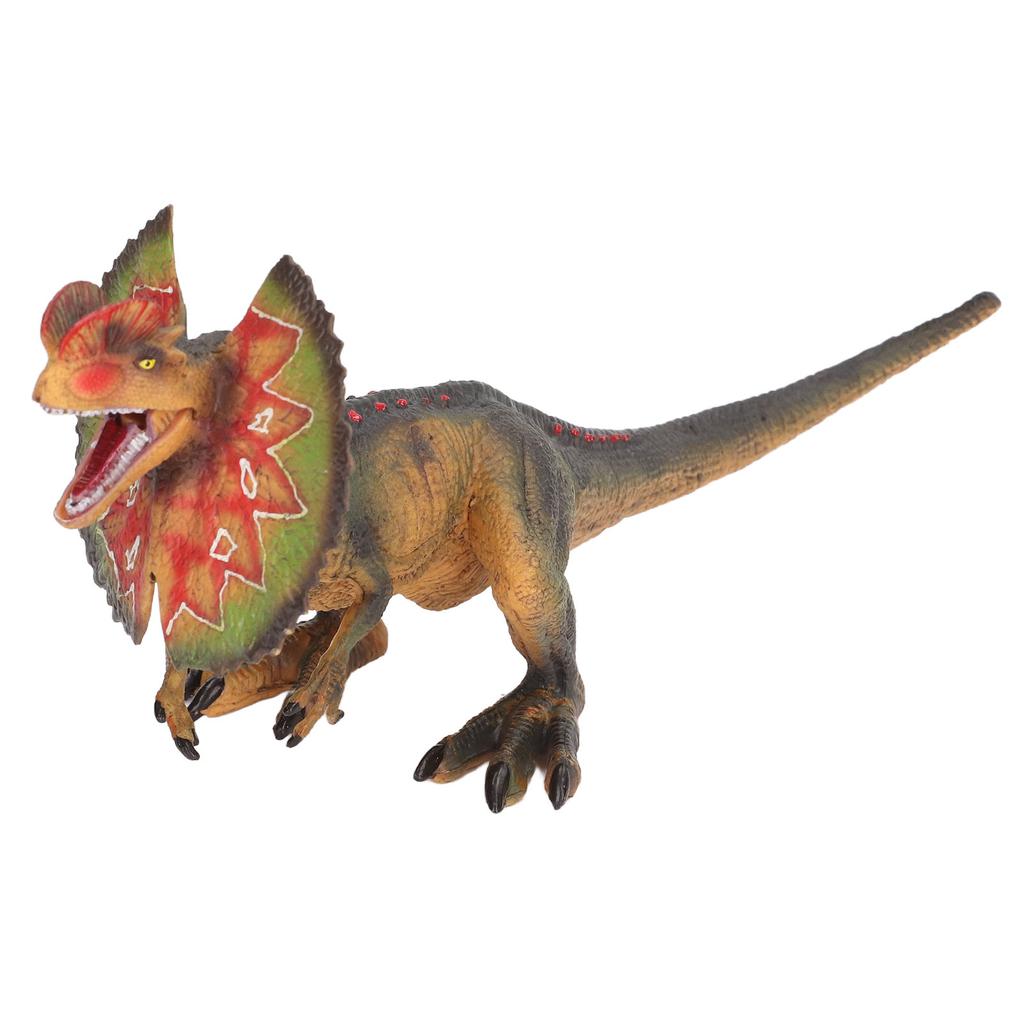 Dilophosaurus Model Figurine Children Dinosaur Figure Toy Collection Birthday Gift For 3 Years Old+