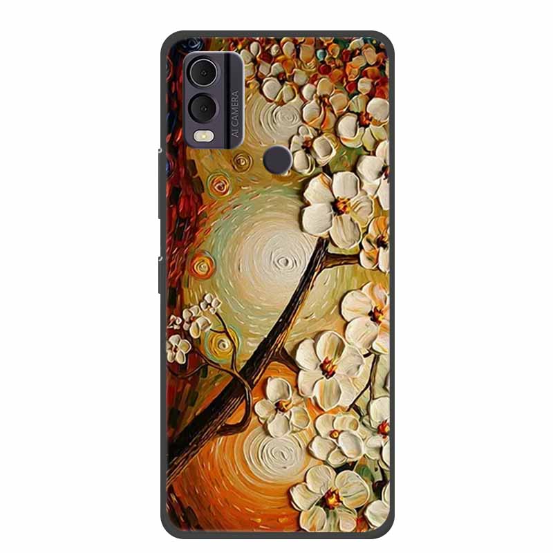 Чехол для Nokia C22 C 22 4G Модный Мягкий ТПУ Силиконовый Чехол для Телефона для Nokia C22 Задняя Крышка 6,5'' Защитные Fundas Для NokiaC22