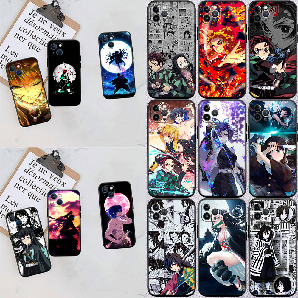 Demon Slayer Phone Case for Redmi Note 5 6 7 8 9 10 11 12 13 Pro Max Plus 12C 11S 10S 10T 10X 10A 10C 9S 9T 9A 9C Prime NFC 8T 7A 8A S2