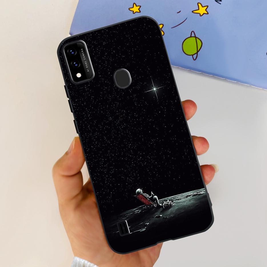 Чехол для ZTE Blade A51 A71 Новый модный окрашенный задний чехол Ударопрочный чехол для телефона для ZTE Blade A71 A7030 BladeA51 Мягкий ТПУ Fundas