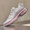 Li Ning Fuyao 2.0 Тканевые Нескользящие Износостойкие Поддерживающие Низкие Беговые Кроссовки Женские Серебристо-Розовые ARXU002-12