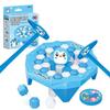 Breaking Kids Puzzle Table Knock Block Save Penguin On Ice Game Mini Size Penguin Trap Break Ice Activate Family Party Ice