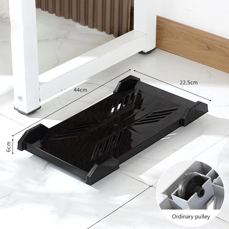 Компьютерная стойка, регулируемая мобильная подставка для процессора, игровой корпус для ПК с 4 колесиками, подходит для большинства ПК, подставка для компьютера под столом