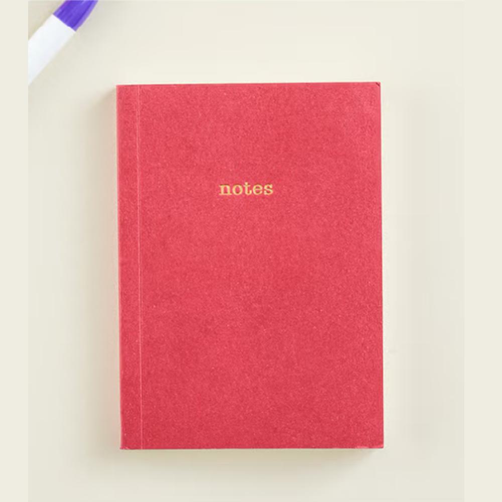 Блокнот на вишневой пружине, 80 листов