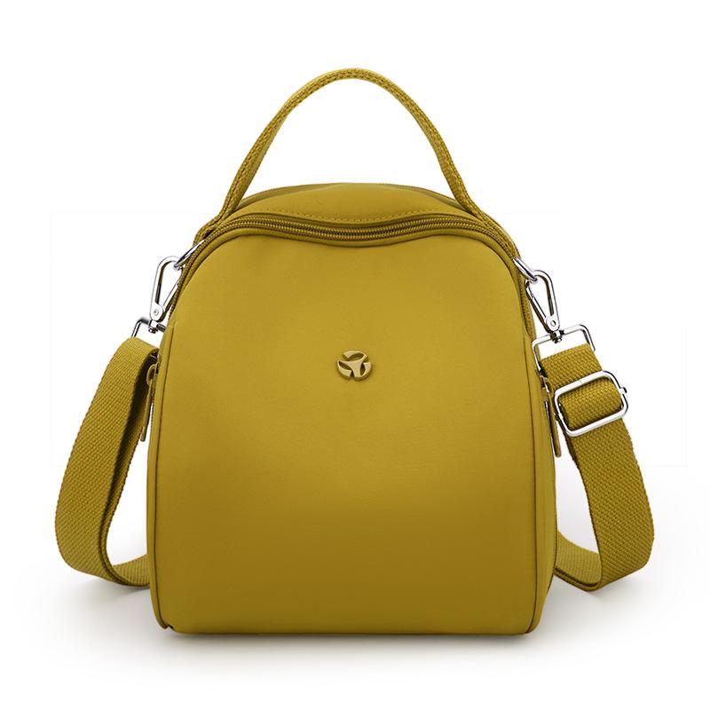 Женская многофункциональная сумка через плечо кроссбоди однотонная сумка-тоут дорожная сумка нейлоновый маленький рюкзак