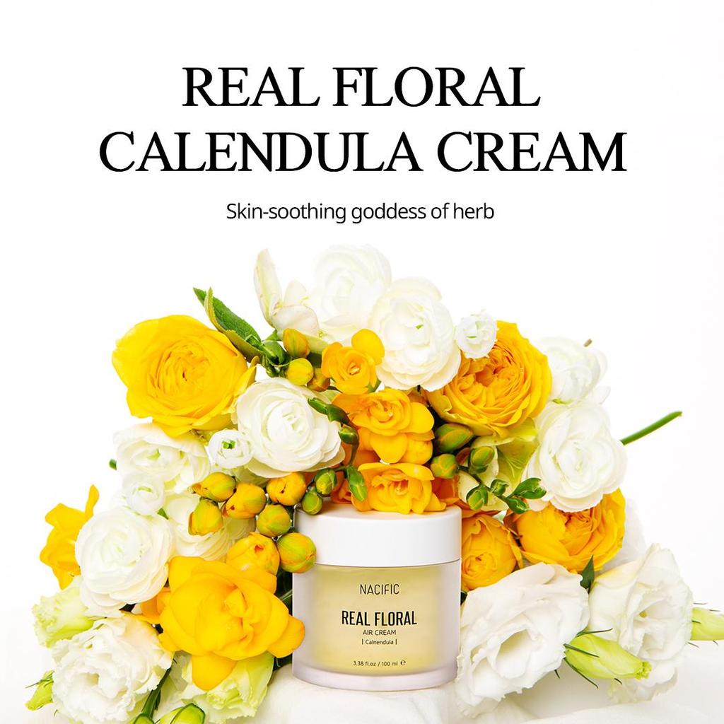 [NACIFIC] Крем-гель с лепестками Календулы для жирной кожи 100мл