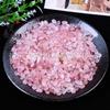 Розовый кварц Мадагаскарский гравий для декора: Измельченные кристаллы для стаканов, горшков, аквариумов