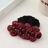 Pearl Flower Decor Spring Hair Clip Korean Style Hair Bun Holder  Bank Working Hair