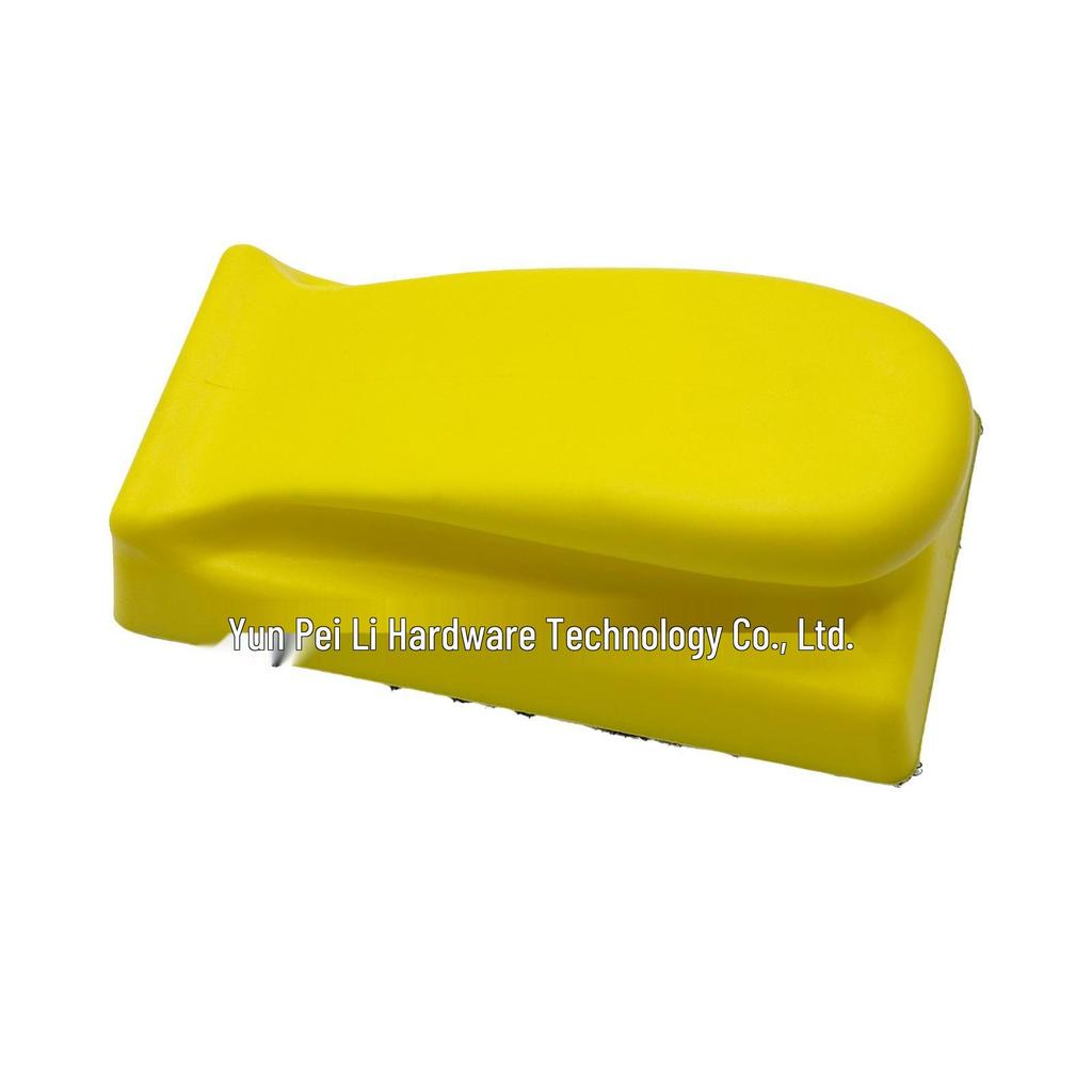 Round Hand Sanding Pad with Self-Adhesive Sandpaper for Car Polishing and Cleaning
