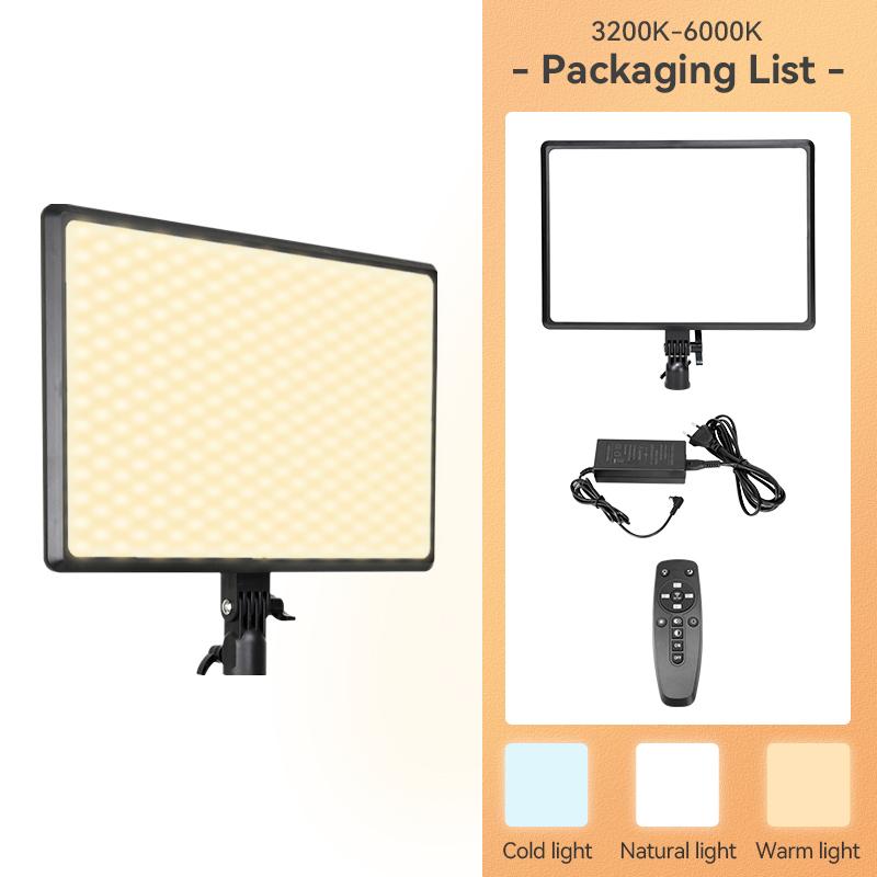 40 Вт светодиодный двухцветный видеосвет, основной свет, студийная фотосъемка, потоковое видео, лампа для камер, Zoom Meetings, Tiktok