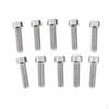 10Pcs MTB Mountain Bike Water Bottle Cage Screws M5 Bicycle Holder Bolts