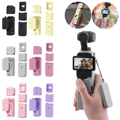 Чехол для DJI OSMO Pocket 3 Силиконовый Защитный Чехол Устойчивый к Царапинам Защитная Крышка Объектива Для Pocket 3 Аксессуары для Камеры