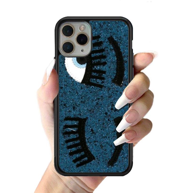 Чехол для телефона Ferragnies Eyes Chiara, силиконовый чехол из ПК + ТПУ для iPhone 11 12 13 Pro Max 8 7 6 Plus X SE XR Hard Fundas