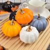 12Pcs Artificial Pumpkins Lightweight Durable Foam Pumpkins for Fall Wedding Thanksgiving Halloween Decor