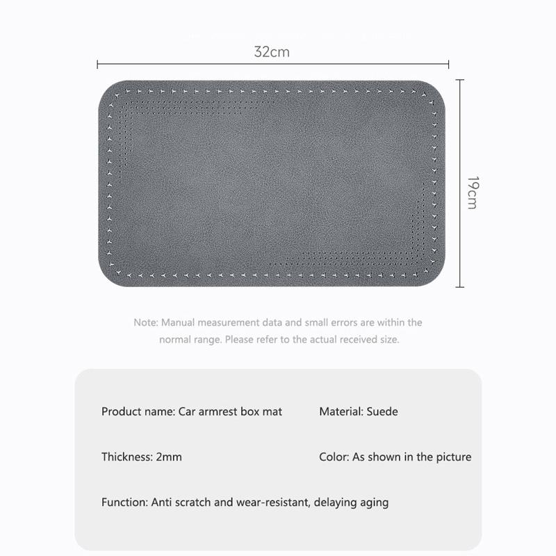 OQA4 Car Armrest Mat Center Console Arm Rest Protection Cushion Auto Armrests For Mercedes Benz B/C/E/S Class A Class C200L GLC GLK