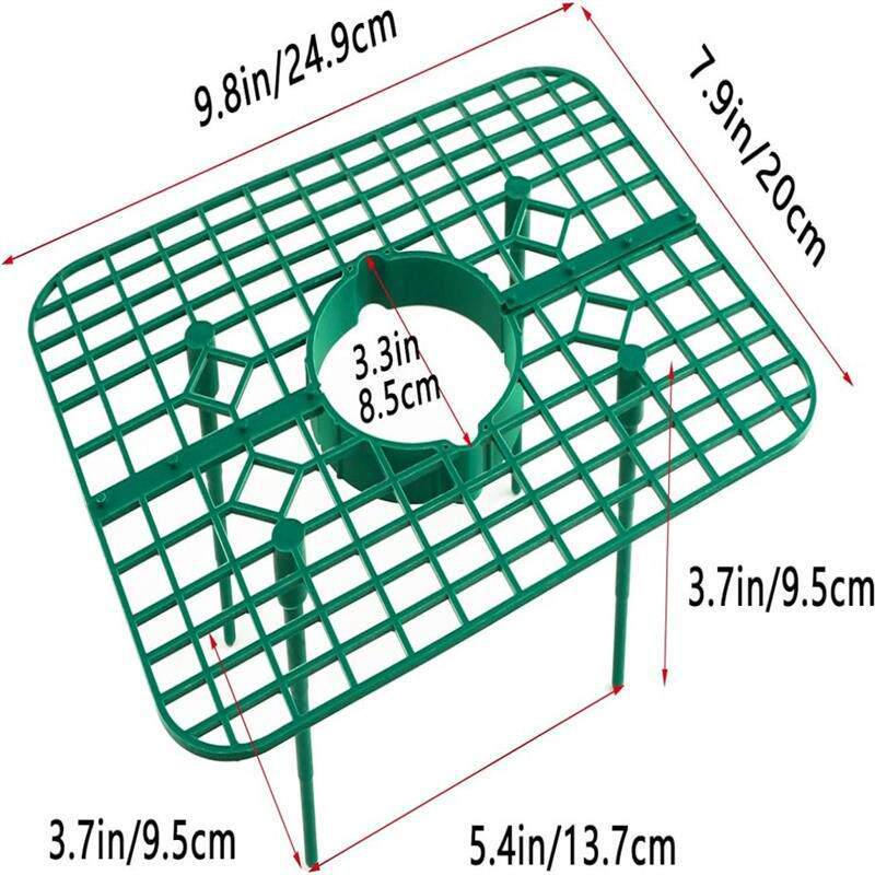 Greenhouse Strawberry Plant Support Frame - Garden Balcony Climbing Vine Rack, PP Material.