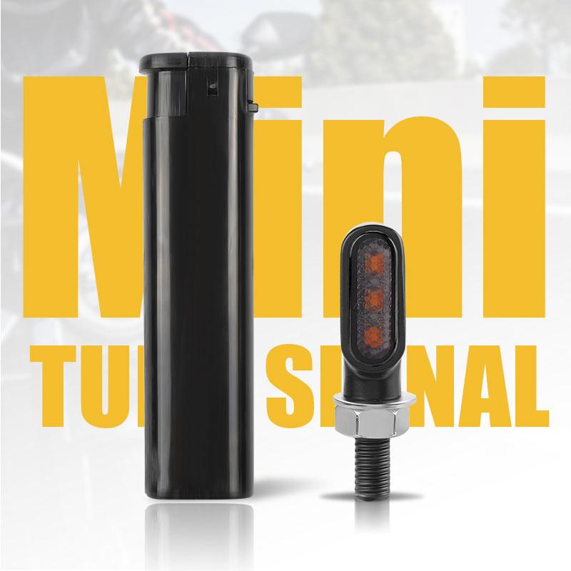 4pcs 3leds Motorcycle Indicators Mini LED Turn Signal Light Flasher Amber Signal Lamp Blinker Intermitentes Moto for Honda