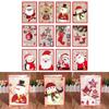 Merry Christmas Greeting Card with Music Set of 2 Vivid Sound Greeting Card for Children Birthday Party Blessing