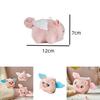 Soft And Safe Plush Pig Keychain- Novelty Ornament For Bags Or Backpacks!