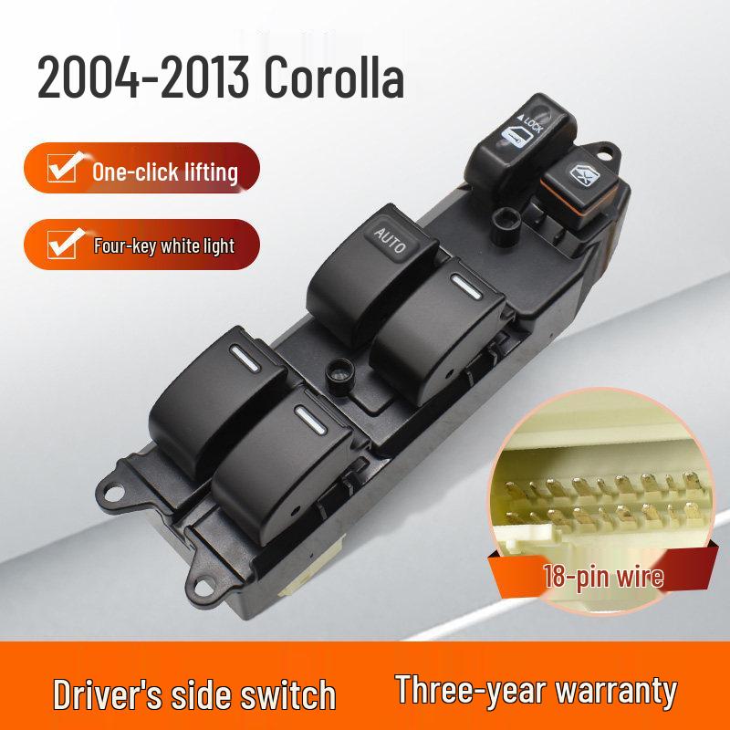Toyota Corolla Vios Window Lifter Switch Assembly for Car Modification