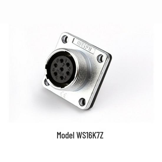 WEIPU WS16 Aviation Plug Industrial Connector, 2-10 Pin, Metal