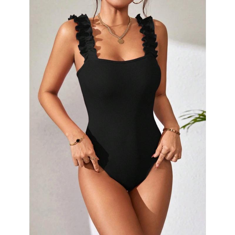 Summer Women's Knitted Camisole Solid Colour Inner Sleeveless Bodysuit