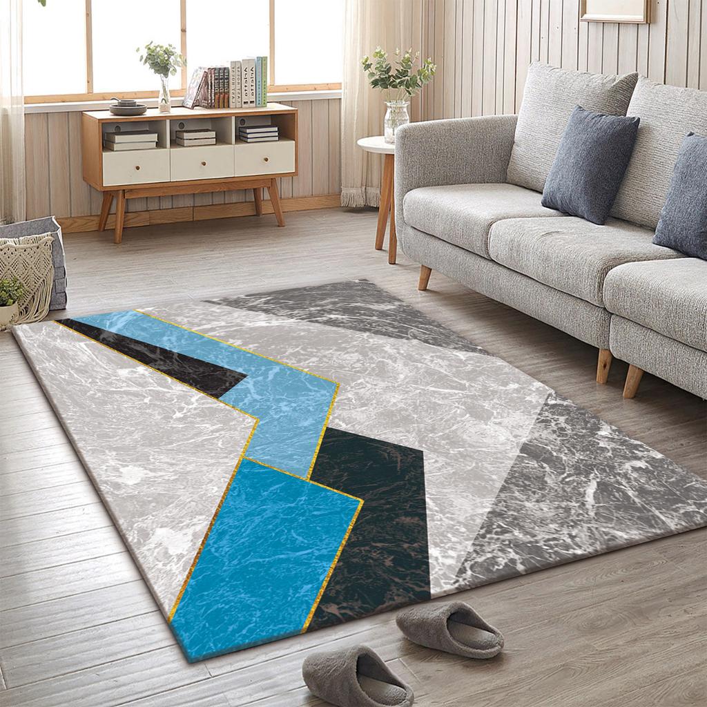 Nordic Гостиная Минималистичные линии Ковер Спальня Журнальный столик Шкаф Коврики на пол Коврики у двери