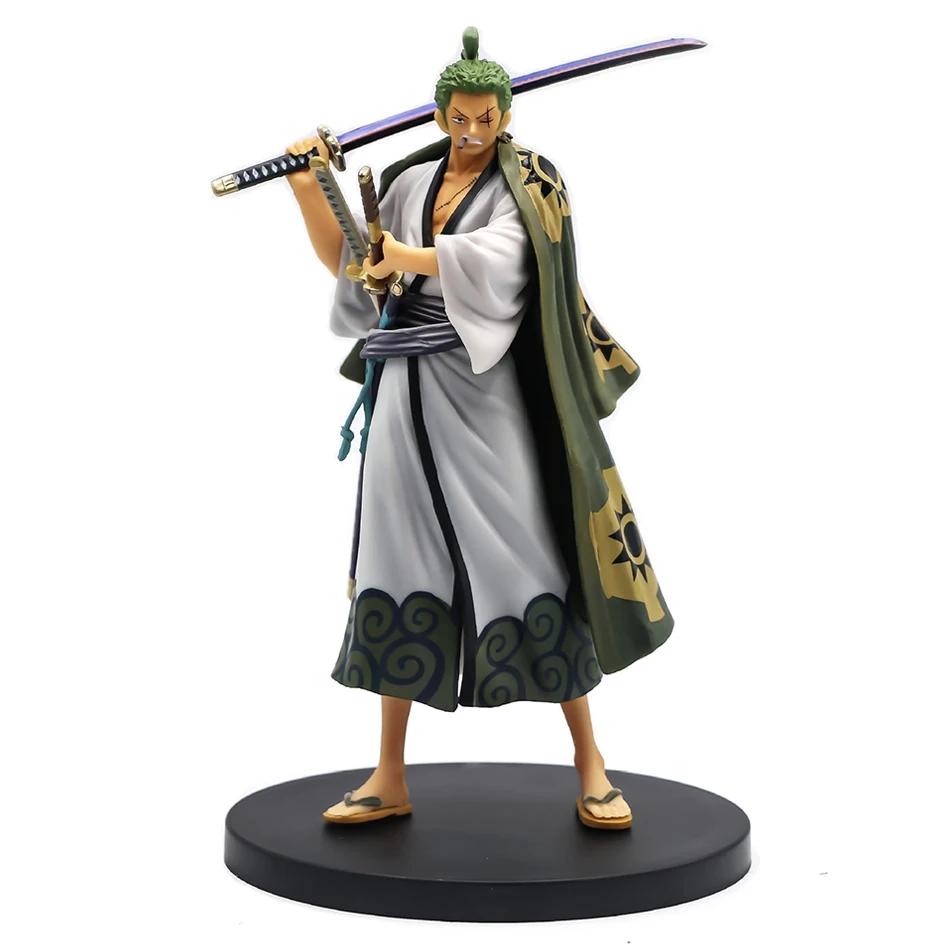 Аниме One Piece Фигурка Действия Ророноа Зоро Трехлезвийный Sa-Maximum Фигурки Манги Аниме Статуя Коллекция Модель Игрушки Разработаны Для Детей
