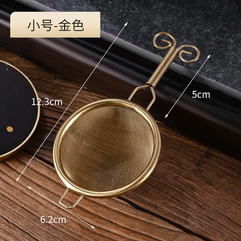 Ситечко для заваривания чая из нержавеющей стали 304, ручное многоразовое ситечко для заваривания чая, мелкоячеистый чайник для кунг-фу, фильтр-сито, аксессуары для чайной посуды