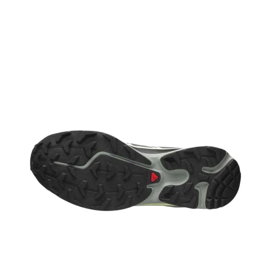 SALOMON Xt-6 Gtx Удобные Универсальные Водонепроницаемые Низкие Кроссовки Унисекс Кроссовки для Бега Городской Серый Черный Лайм 475813