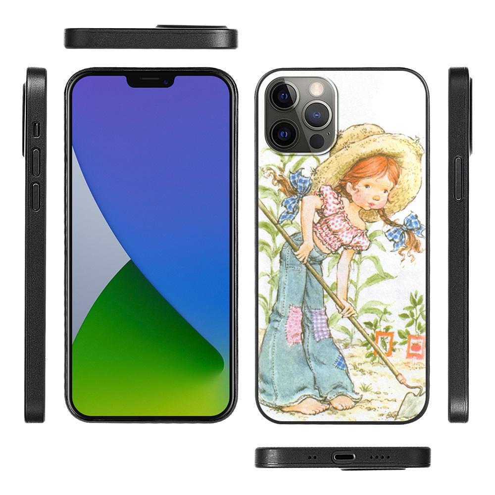 Чехол для мобильного телефона для Iphone 14 12 Mini 11 Pro X Xs Max Xr 8 7 6 6s Plus черный силиконовый чехол из ТПУ Fundas с рисунком Сары Кей